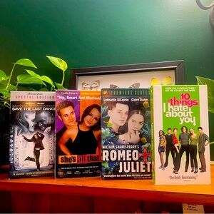 Vintage 90’s Y2K VHS Bundle - Romantic Comedy VHS - 90’s Y2K Teen Movies